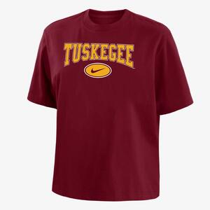 Tuskegee Women&#039;s Nike College Boxy T-Shirt W11122P750H-TUS