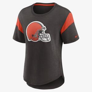 Nike Fashion Prime Logo (NFL Cleveland Browns) Women&#039;s T-Shirt NKZHEG7493-0Z3
