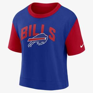 Nike Fashion (NFL Buffalo Bills) Women&#039;s High-Hip T-Shirt NKZZ009K81-06V