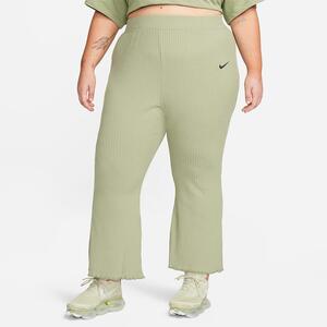 Nike Sportswear Women&#039;s High-Waisted Ribbed Jersey Pants (Plus Size) FB3210-386