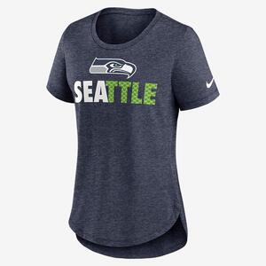 Nike Local (NFL Seattle Seahawks) Women&#039;s T-Shirt NKMVEX5278-06T