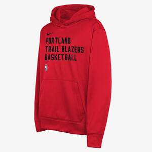 Portland Trail Blazers Big Kids&#039; Nike Dri-FIT NBA Pullover Hoodie 9Z2B7FGS6-PDX