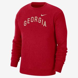 Georgia Men&#039;s Nike College Crew-Neck Sweatshirt FJ8975-657
