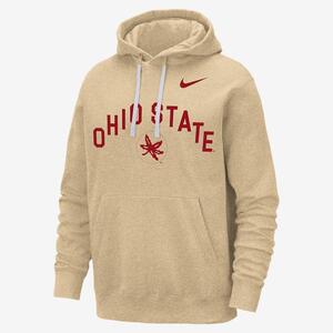 Ohio State Club Fleece Men&#039;s Nike College Pullover Hoodie FJ9174-252