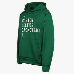Boston Celtics Big Kids&#039; Nike Dri-FIT NBA Pullover Hoodie 9Z2B7FGS6-BOS