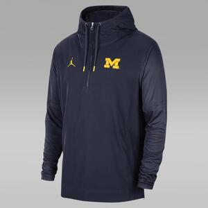 Michigan Player Men&#039;s Jordan College Long-Sleeve Woven Jacket DZ9330-419