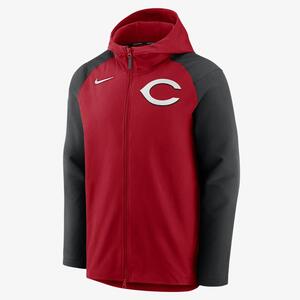 Nike Therma Player (MLB Cincinnati Reds) Men&#039;s Full-Zip Jacket NKJB041NRED-0BK