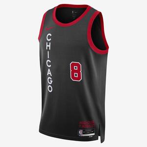 Zach Lavine Chicago Bulls City Edition 2023/24 Men&#039;s Nike Dri-FIT NBA Swingman Jersey DX8497-010