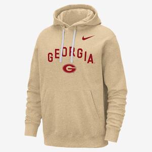 Georgia Club Fleece Men&#039;s Nike College Pullover Hoodie FJ9183-252