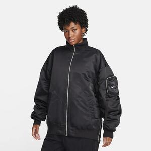 Nike Sportswear Essential Women&#039;s Therma-FIT Oversized Bomber Jacket FQ7582-010