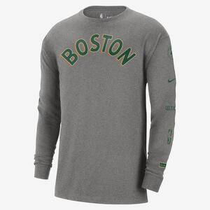Boston Celtics 2023/24 City Edition Men&#039;s Nike NBA Max90 Long-Sleeve T-Shirt FN1096-063