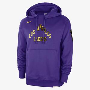 Los Angeles Lakers Standard Issue 2023/24 City Edition Men&#039;s Nike NBA Courtside Hoodie DZ0038-504