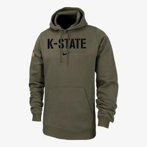 Kansas State Club Fleece Men&#039;s Nike College Hoodie M39777MIL23-KST