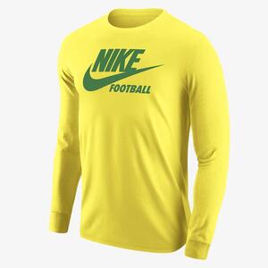 Nike Football Men&#039;s Dri-FIT Long-Sleeve T-Shirt M12844NKFBFUT-YST