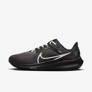 Nike Pegasus 40 (NFL Las Vegas Raiders) Men&#039;s Road Running Shoes DZ5953-001