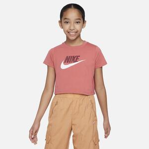 Nike Sportswear Big Kids&#039; (Girls&#039;) Cropped T-Shirt DA6925-655