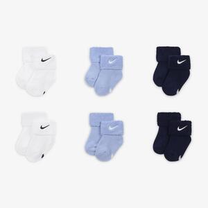 Nike Baby Terry Cuffed Socks (6 Pairs) NN1026-U8K