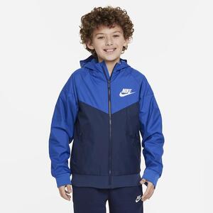 Nike Sportswear Windrunner Big Kids&#039; Hooded Jacket FN8757-480