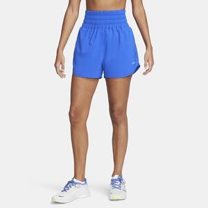 Nike One Women&#039;s Dri-FIT Ultra High-Waisted 3&quot; Brief-Lined Shorts DX6642-405