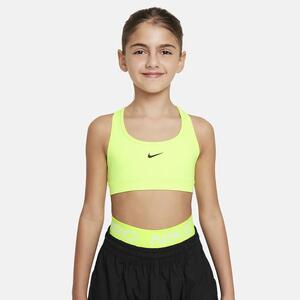 Nike Swoosh Big Kids&#039; (Girls&#039;) Sports Bra FJ7161-702
