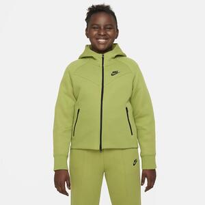 Nike Sportswear Tech Fleece Big Kids&#039; (Girls&#039;) Full-Zip Hoodie (Extended Size) FD2980-377