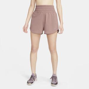 Nike One Women&#039;s Dri-FIT Ultra High-Waisted 3&quot; Brief-Lined Shorts DX6642-208