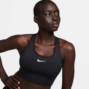 Nike Swoosh Medium Support Women&#039;s Padded Longline Sports Bra FN2728-010