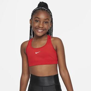 Nike Swoosh Big Kids&#039; (Girls&#039;) Sports Bra FJ7161-657