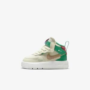 Nike Force 1 Mid SE EasyOn Baby/Toddler Shoes FQ3693-100