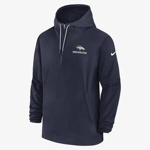 Denver Broncos Sideline Men’s Nike NFL 1/2-Zip Hooded Jacket 00MI41S8W-EU6