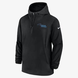 Carolina Panthers Sideline Men’s Nike NFL 1/2-Zip Hooded Jacket 00MI00A9D-EU6