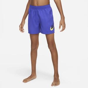 Nike Swim Scribble Big Kids&#039; (Boys&#039;) 4&quot; Volley Shorts NESSE806-504