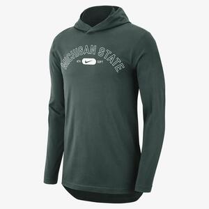 Michigan State Men&#039;s Nike Dri-FIT College Hooded T-Shirt FN7565-397