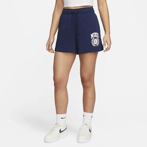 Nike Sportswear Club Fleece Women&#039;s Mid-Rise Graphic Shorts HF4506-410