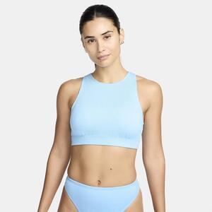 Nike Swim Elevated Essential Women&#039;s High-Neck Bikini Top NESSE276-486