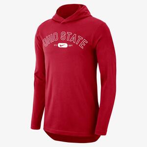 Ohio State Men&#039;s Nike Dri-FIT College Hooded T-Shirt FN7570-657