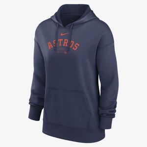 Houston Astros Authentic Collection Practice Women&#039;s Nike Dri-FIT MLB Pullover Hoodie 01MN160NHUS-J37