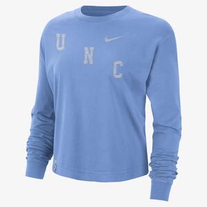 UNC Women&#039;s Nike College Long-Sleeve T-Shirt DZ4159-448