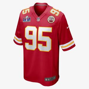 Chris Jones Kansas City Chiefs Super Bowl LVIII Men&#039;s Nike NFL Game Jersey 67NMKCGHF7G-LJ1