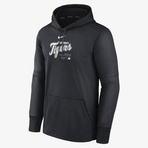 Detroit Tigers Authentic Collection Practice Men&#039;s Nike Therma MLB Pullover Hoodie NAC311L5DG-J37