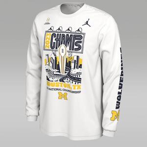 Michigan Men&#039;s Jordan College Long-Sleeve T-Shirt HQ3586-100