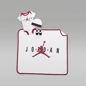 Air Jordan Baby Bodysuit, Beanie, Booties and Blanket Set NJ0313-001
