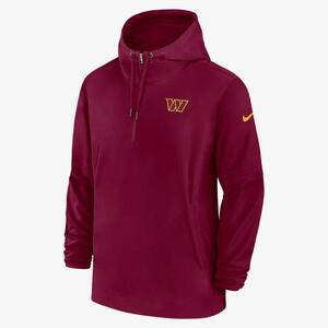 Washington Commanders Sideline Men’s Nike NFL 1/2-Zip Hooded Jacket 00MI67P9E-EU6