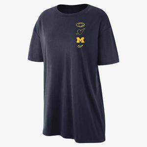Michigan Women&#039;s Nike College T-Shirt DZ4294-419