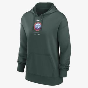 Colorado Rockies Authentic Collection City Connect Practice Women&#039;s Nike Dri-FIT MLB Pullover Hoodie 01MN11E6DNV-41G