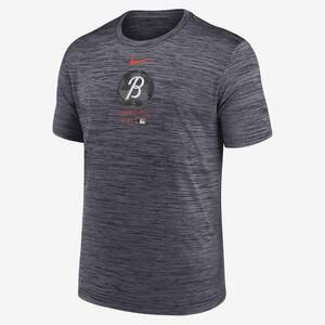 Baltimore Orioles City Connect Practice Velocity Men&#039;s Nike Dri-FIT MLB T-Shirt NKM500AOLE-41G