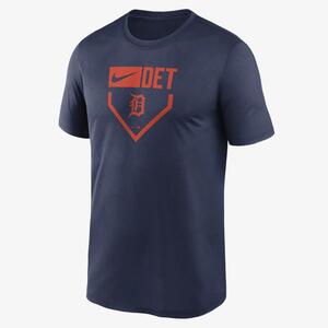 Detroit Tigers Home Plate Icon Legend Men&#039;s Nike Dri-FIT MLB T-Shirt NKGK44BDG-3AY