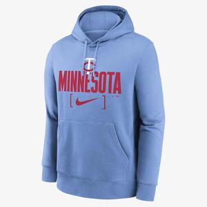 Minnesota Twins Club Slack Men&#039;s Nike MLB Pullover Hoodie NKDK4EYTIS-1TG
