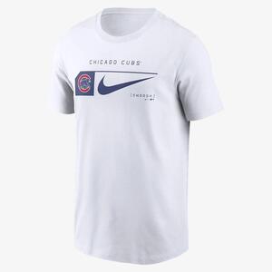 Chicago Cubs Team Swoosh Lockup Men&#039;s Nike MLB T-Shirt N19910AEJ-YK1