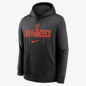 San Francisco Giants Club Slack Men&#039;s Nike MLB Pullover Hoodie NKDK00AGIA1TG-00A
